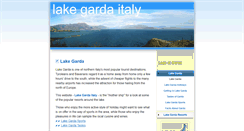 Desktop Screenshot of gardaitaly.com
